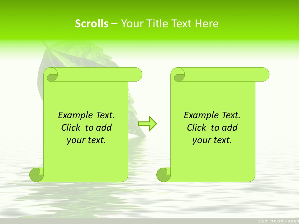 Senior Window Grandmother PowerPoint Template