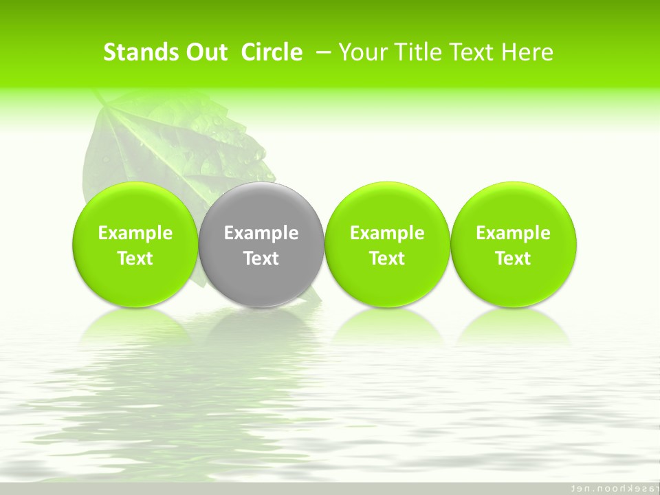 Senior Window Grandmother PowerPoint Template