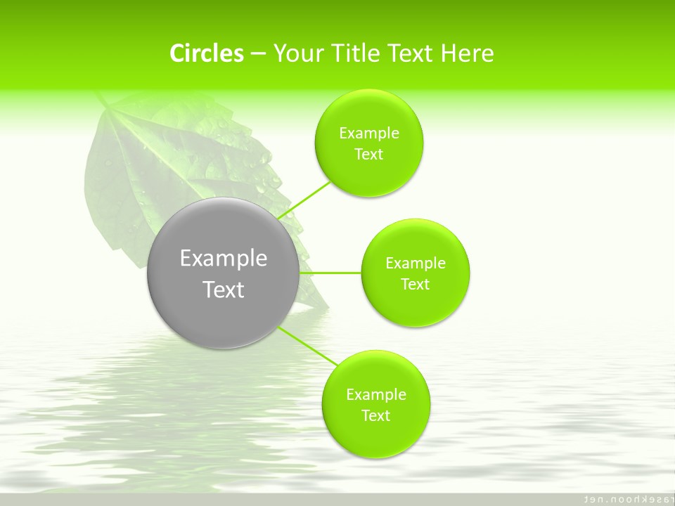 Senior Window Grandmother PowerPoint Template