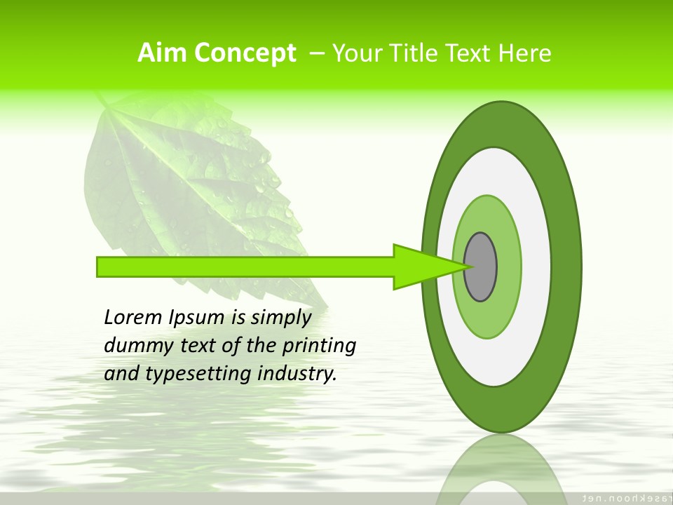 Senior Window Grandmother PowerPoint Template