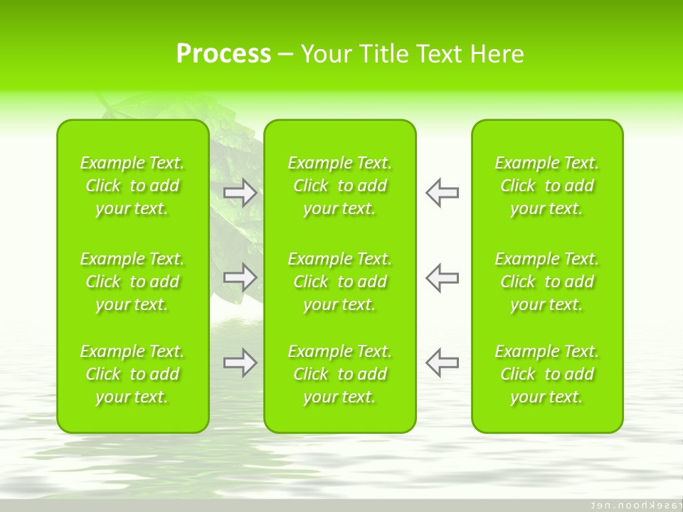 Senior Window Grandmother PowerPoint Template