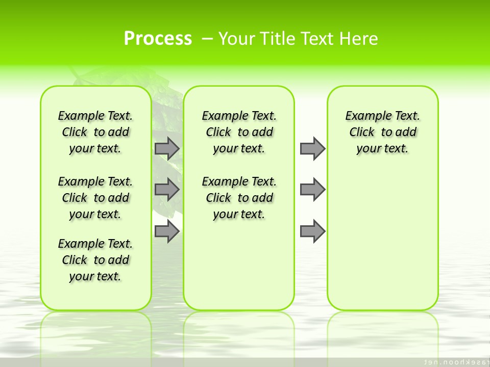 Senior Window Grandmother PowerPoint Template