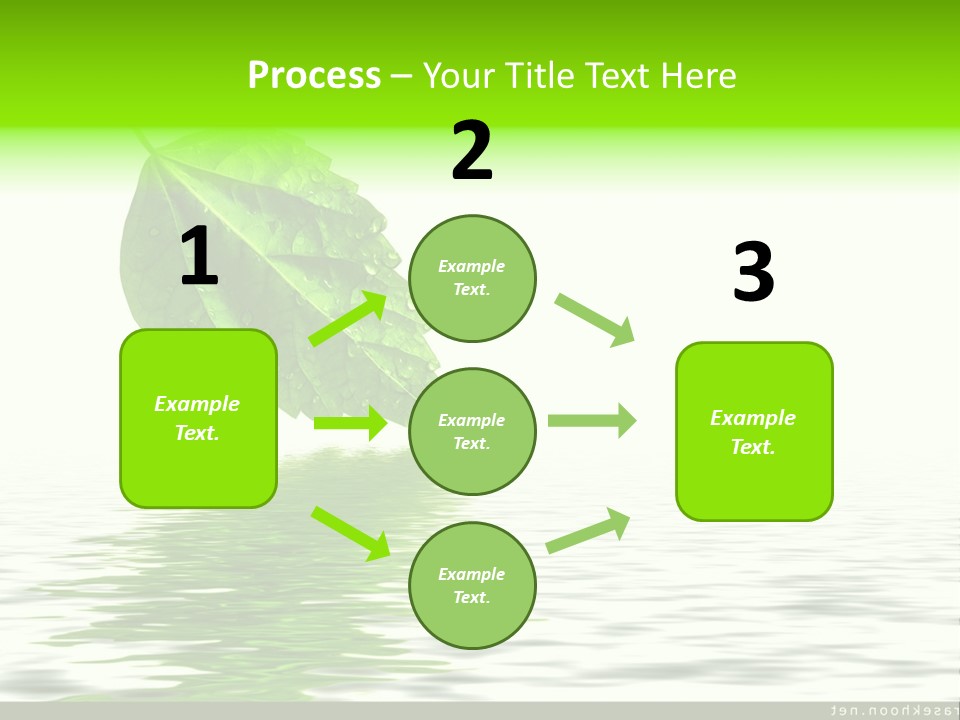 Senior Window Grandmother PowerPoint Template