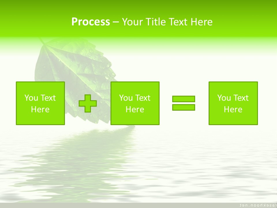 Senior Window Grandmother PowerPoint Template