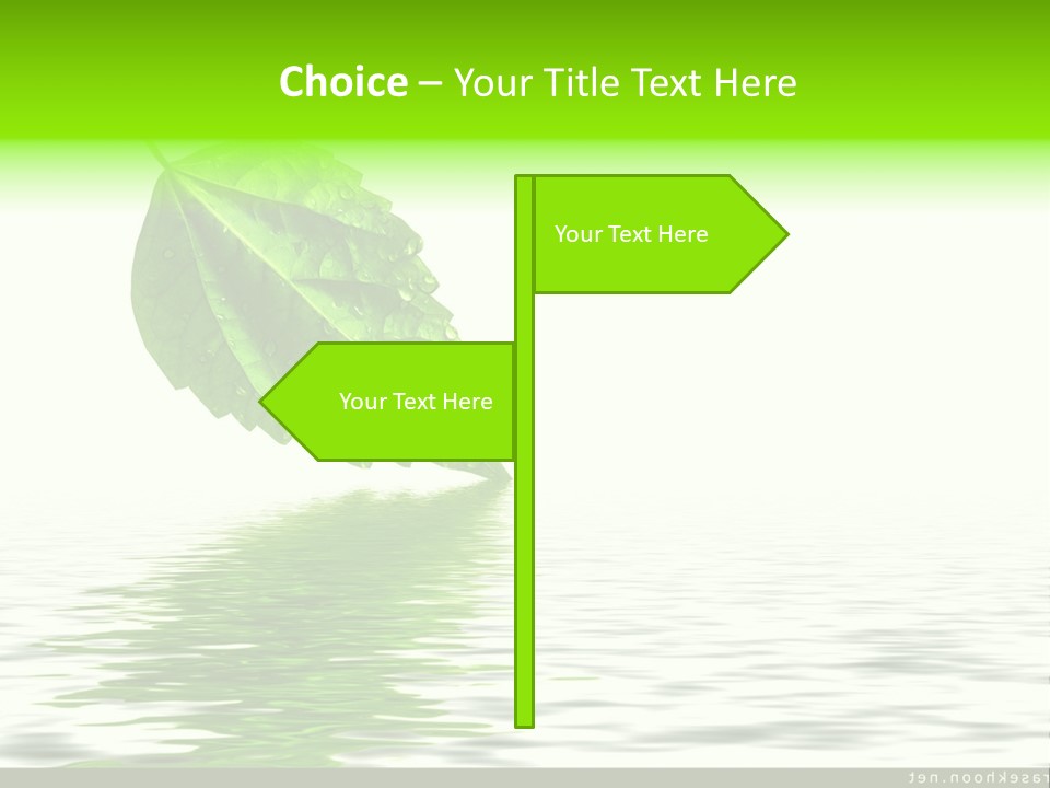 Senior Window Grandmother PowerPoint Template