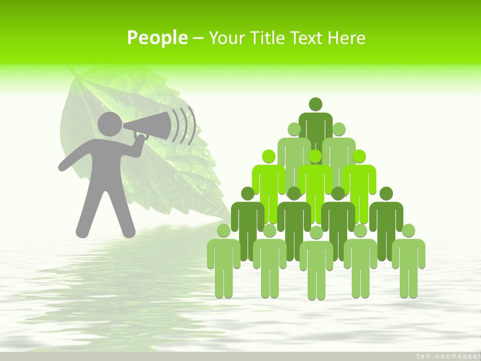 Senior Window Grandmother PowerPoint Template