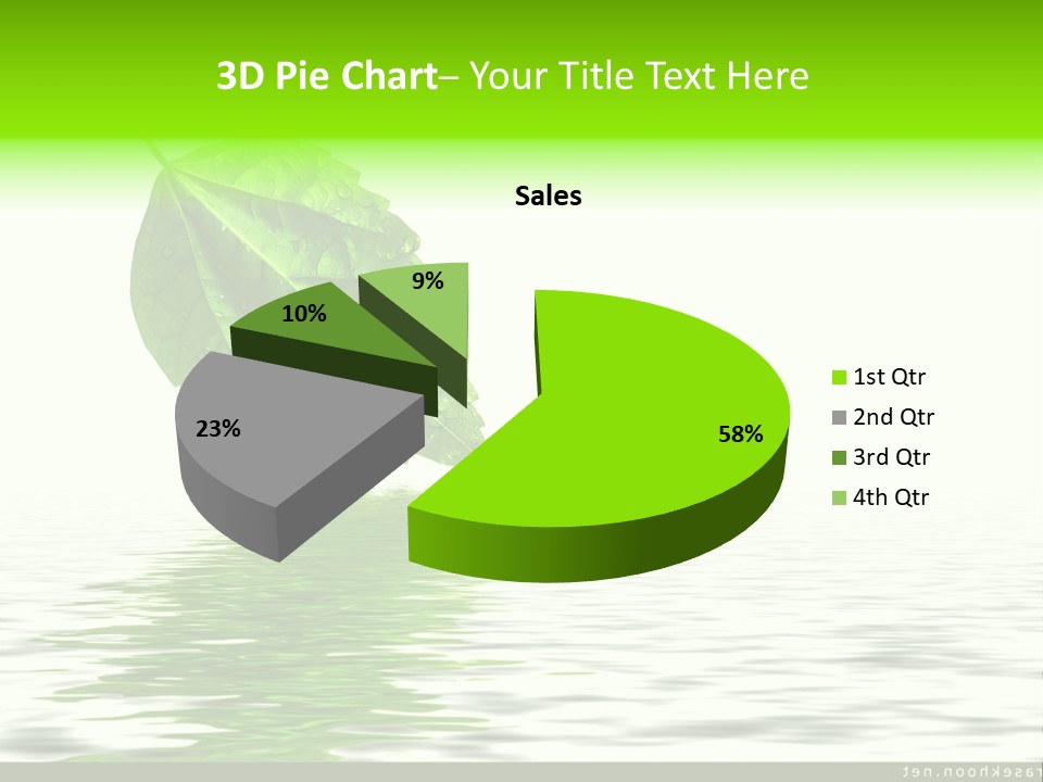 Senior Window Grandmother PowerPoint Template