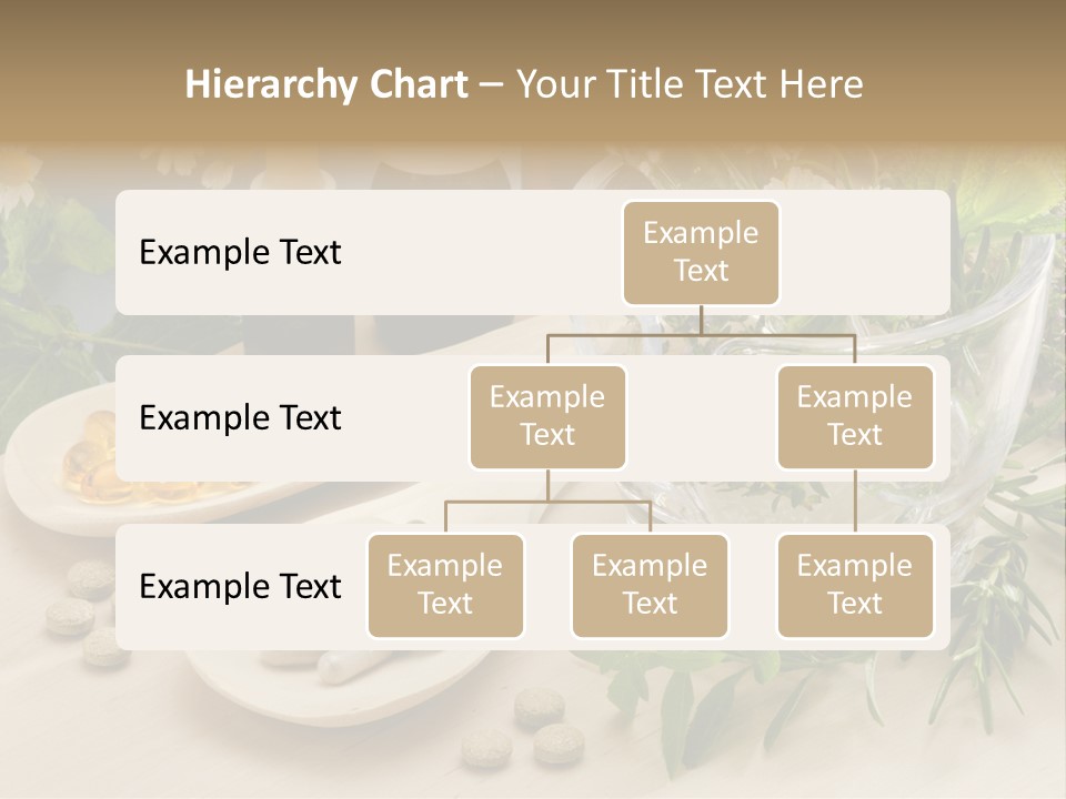 Pestle Health Care Herbal Supplement PowerPoint Template