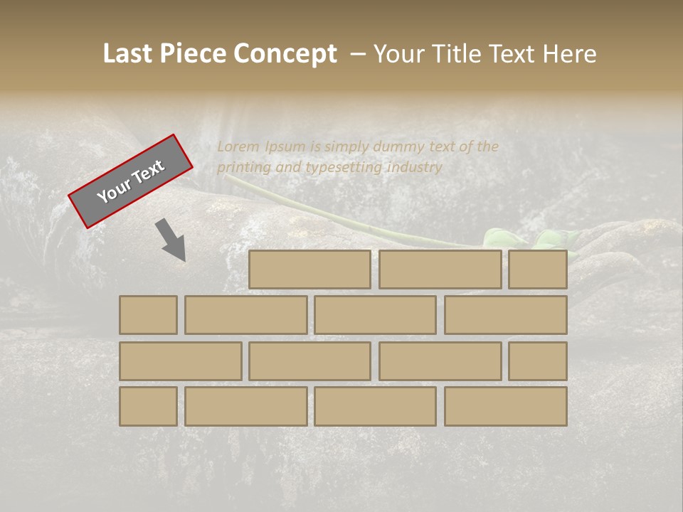 Prayer Peaceful Thailand PowerPoint Template