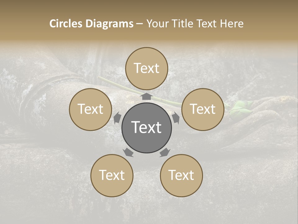 Prayer Peaceful Thailand PowerPoint Template