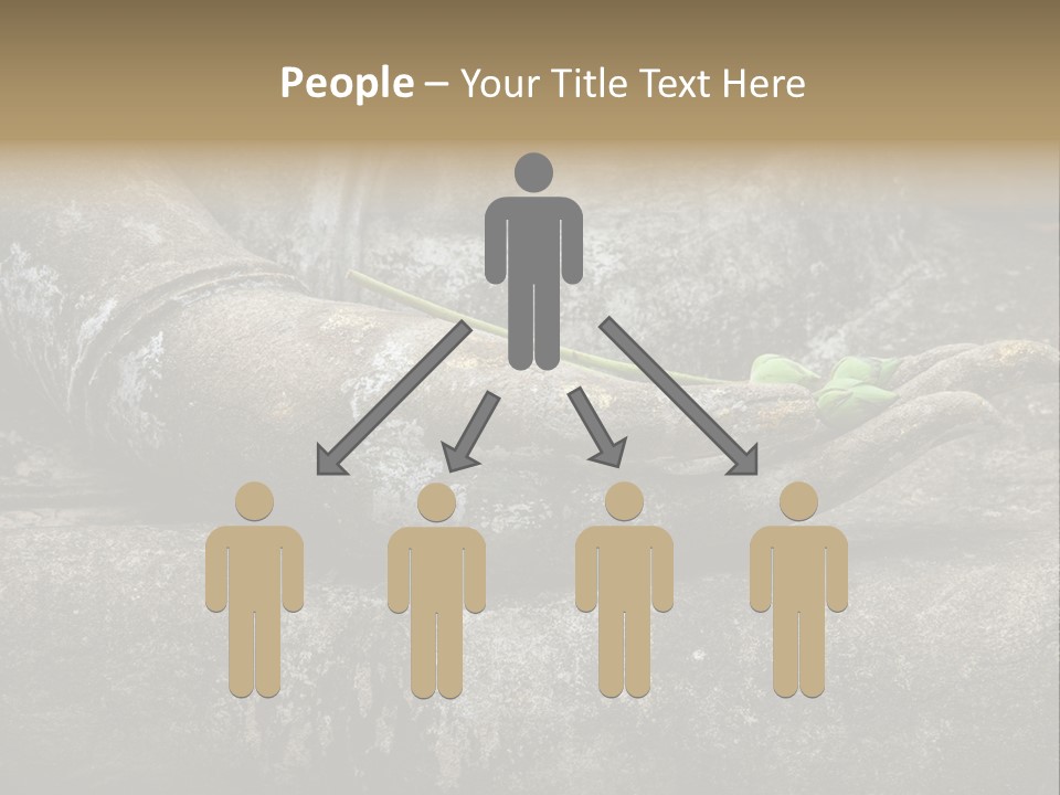 Prayer Peaceful Thailand PowerPoint Template