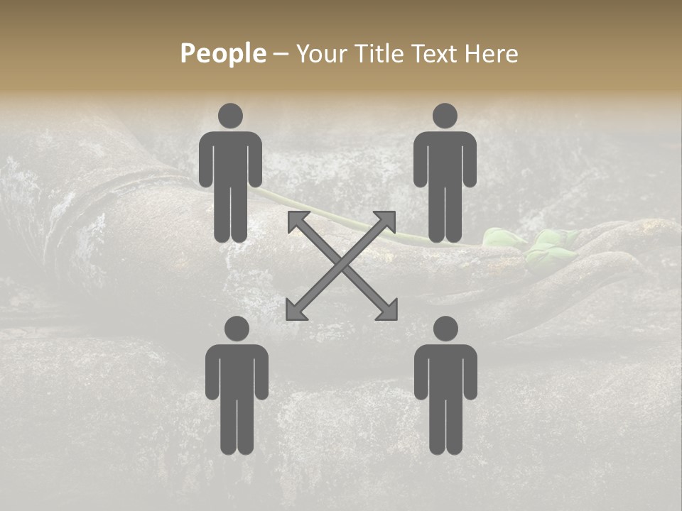 Prayer Peaceful Thailand PowerPoint Template