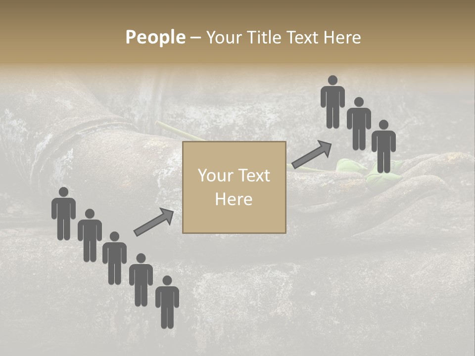 Prayer Peaceful Thailand PowerPoint Template