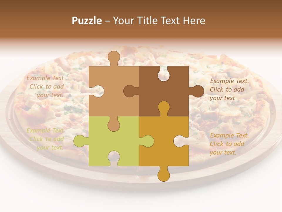 Meal Fresh Isolated PowerPoint Template