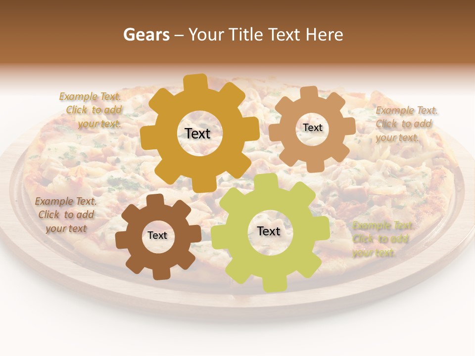 Meal Fresh Isolated PowerPoint Template