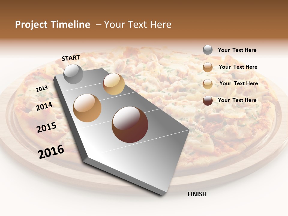Meal Fresh Isolated PowerPoint Template