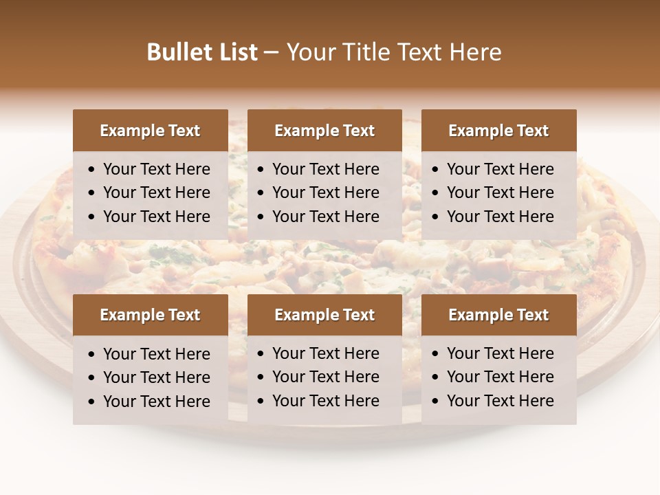 Meal Fresh Isolated PowerPoint Template