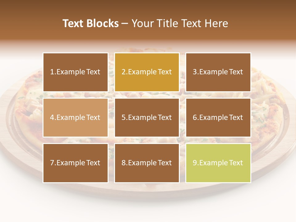 Meal Fresh Isolated PowerPoint Template