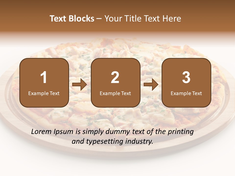 Meal Fresh Isolated PowerPoint Template