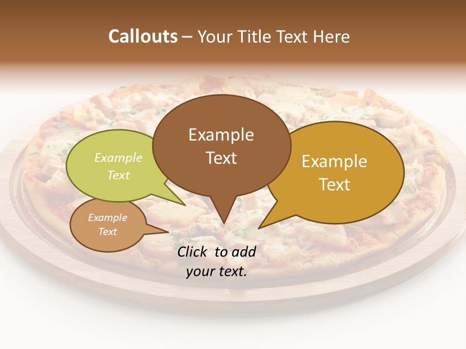 Meal Fresh Isolated PowerPoint Template