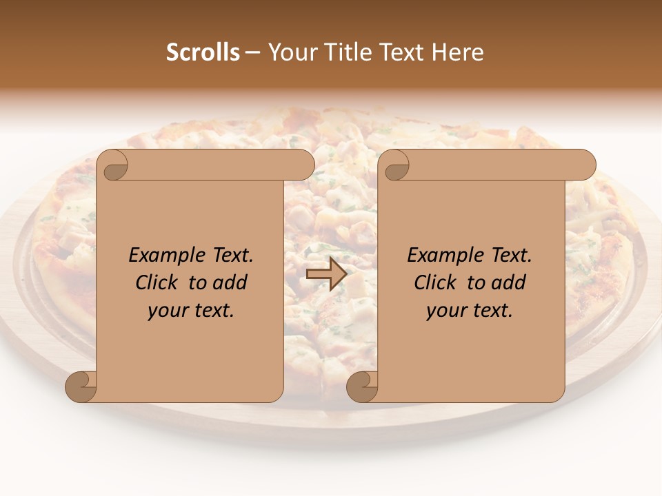 Meal Fresh Isolated PowerPoint Template