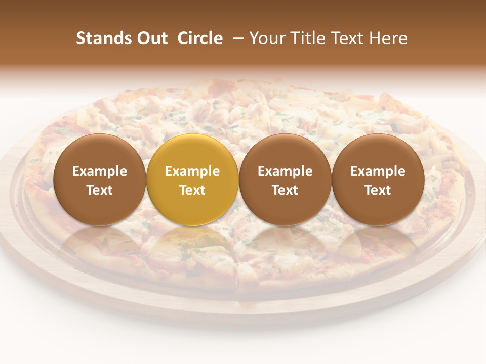 Meal Fresh Isolated PowerPoint Template