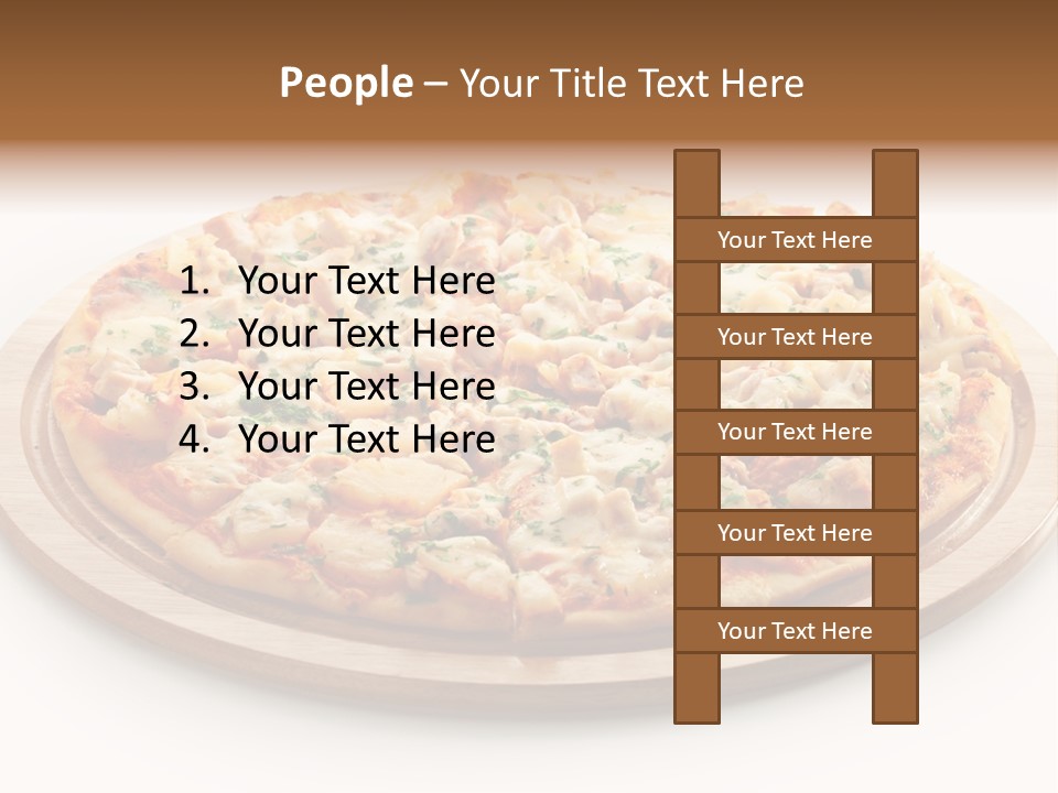 Meal Fresh Isolated PowerPoint Template