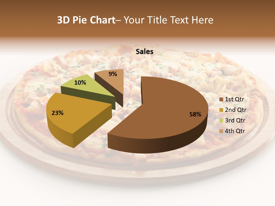 Meal Fresh Isolated PowerPoint Template