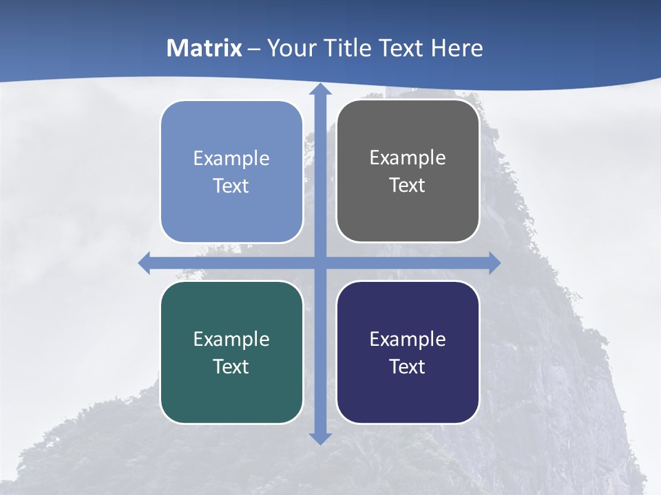 Rio De Janeiro Landmark Landscape PowerPoint Template