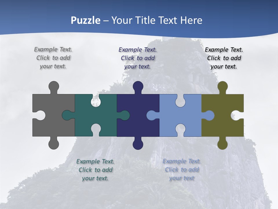 Rio De Janeiro Landmark Landscape PowerPoint Template