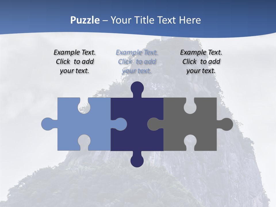 Rio De Janeiro Landmark Landscape PowerPoint Template