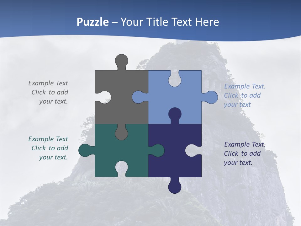 Rio De Janeiro Landmark Landscape PowerPoint Template