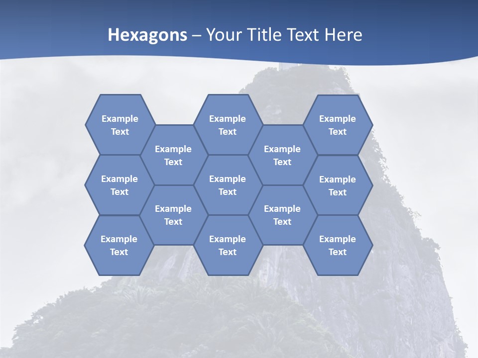 Rio De Janeiro Landmark Landscape PowerPoint Template