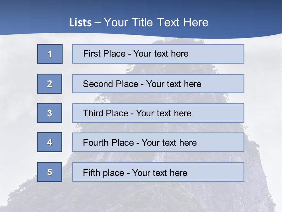 Rio De Janeiro Landmark Landscape PowerPoint Template
