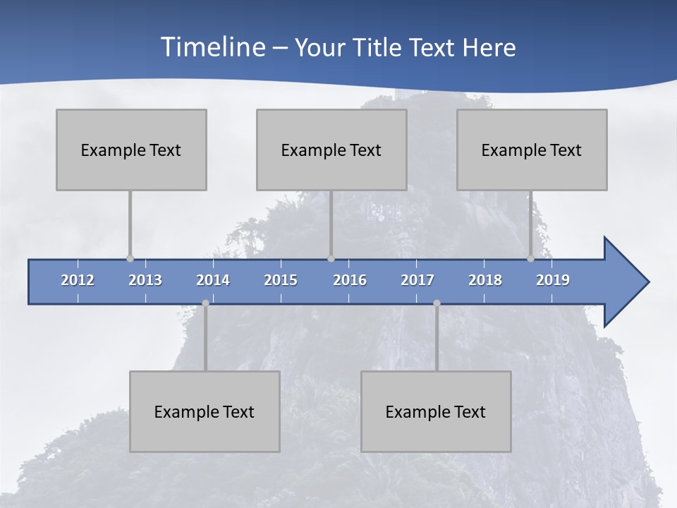 Rio De Janeiro Landmark Landscape PowerPoint Template