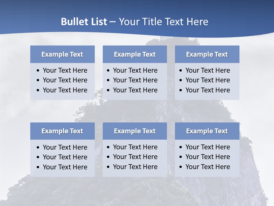 Rio De Janeiro Landmark Landscape PowerPoint Template
