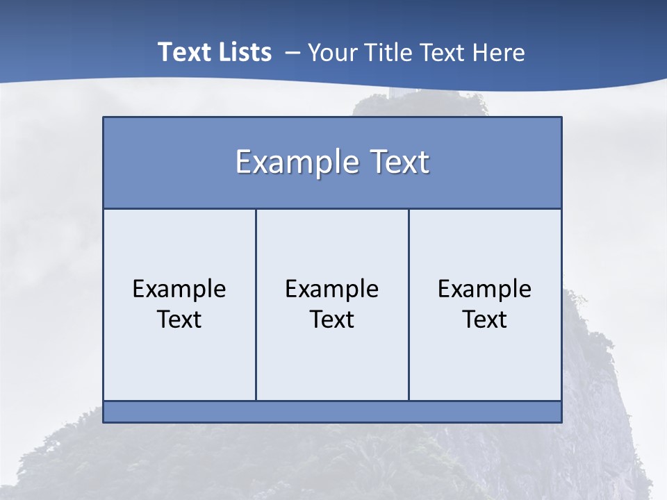 Rio De Janeiro Landmark Landscape PowerPoint Template