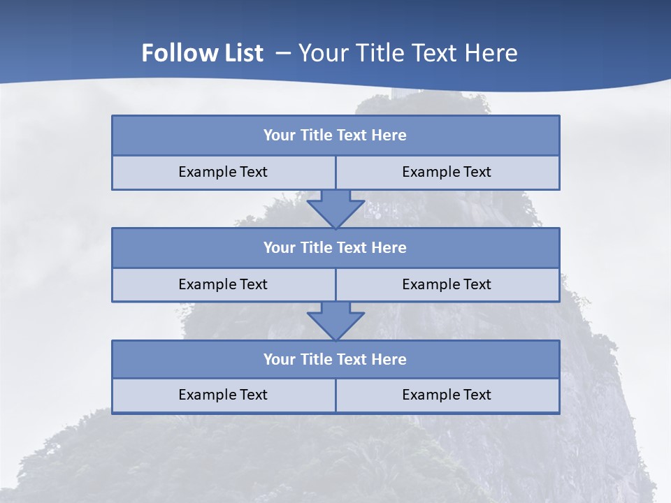 Rio De Janeiro Landmark Landscape PowerPoint Template