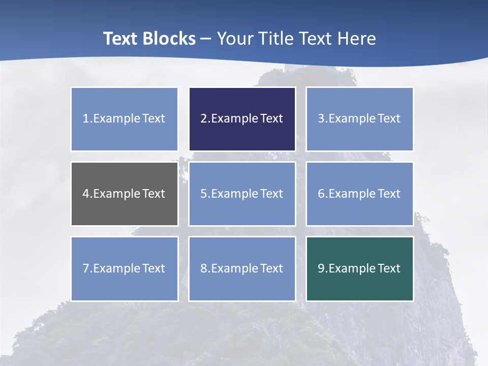 Rio De Janeiro Landmark Landscape PowerPoint Template