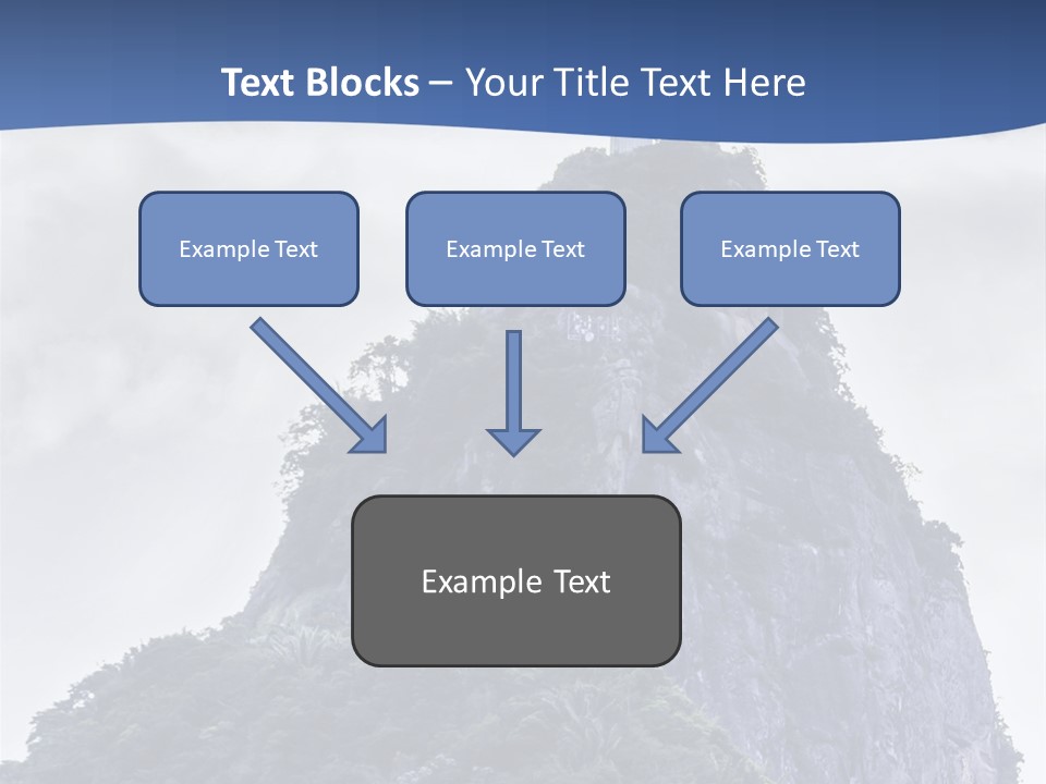 Rio De Janeiro Landmark Landscape PowerPoint Template