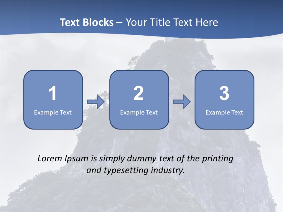 Rio De Janeiro Landmark Landscape PowerPoint Template