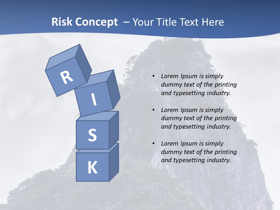 Rio De Janeiro Landmark Landscape PowerPoint Template