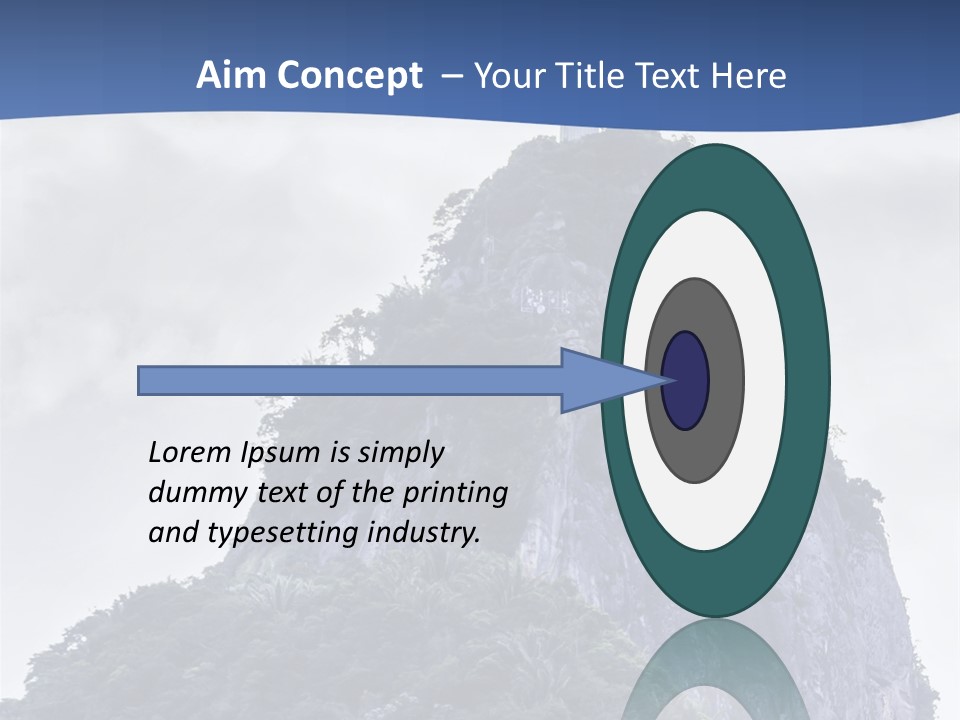 Rio De Janeiro Landmark Landscape PowerPoint Template