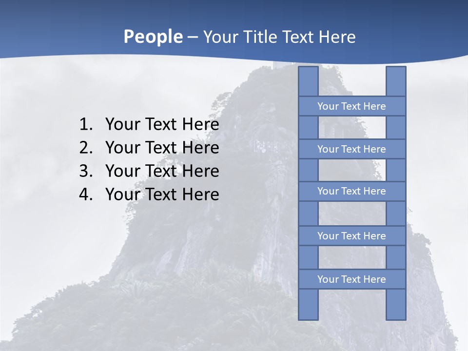 Rio De Janeiro Landmark Landscape PowerPoint Template