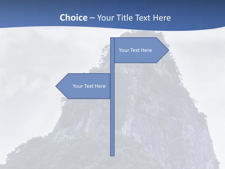 Rio De Janeiro Landmark Landscape PowerPoint Template
