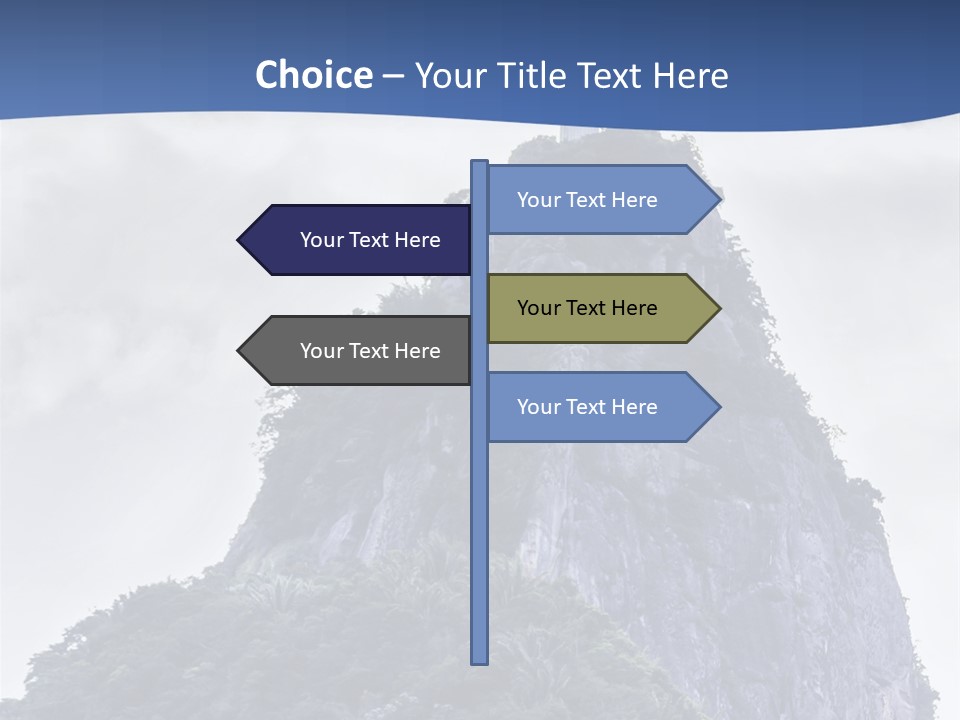 Rio De Janeiro Landmark Landscape PowerPoint Template