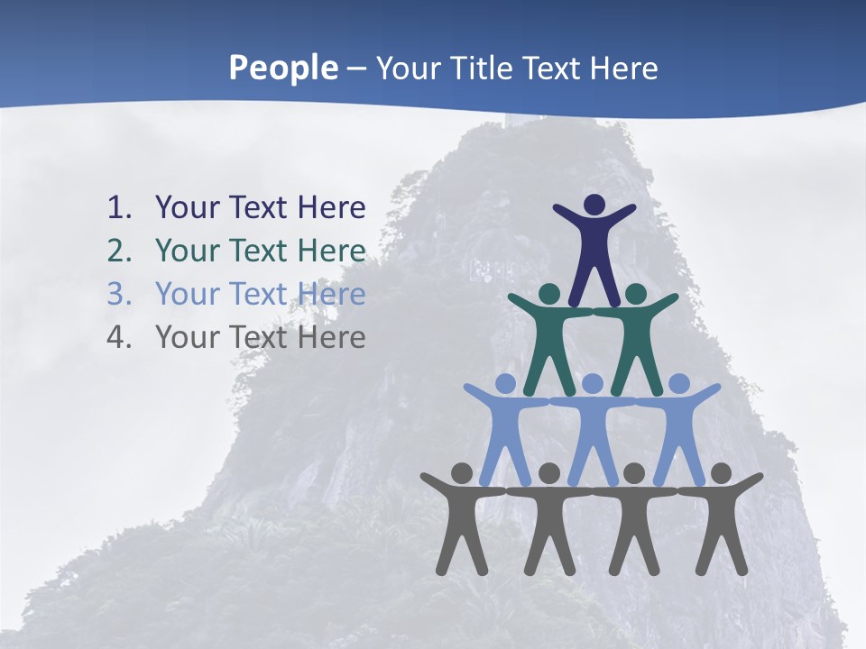 Rio De Janeiro Landmark Landscape PowerPoint Template