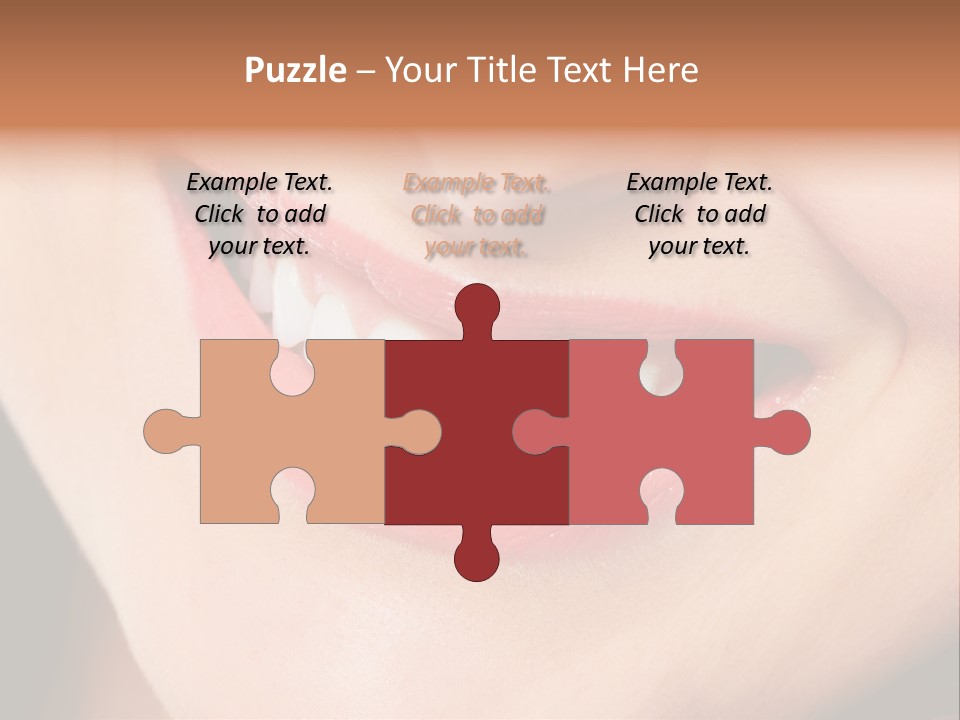 Whitening Dental Dentist PowerPoint Template