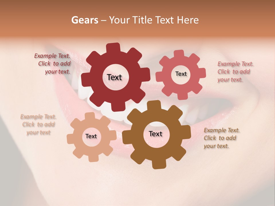 Whitening Dental Dentist PowerPoint Template