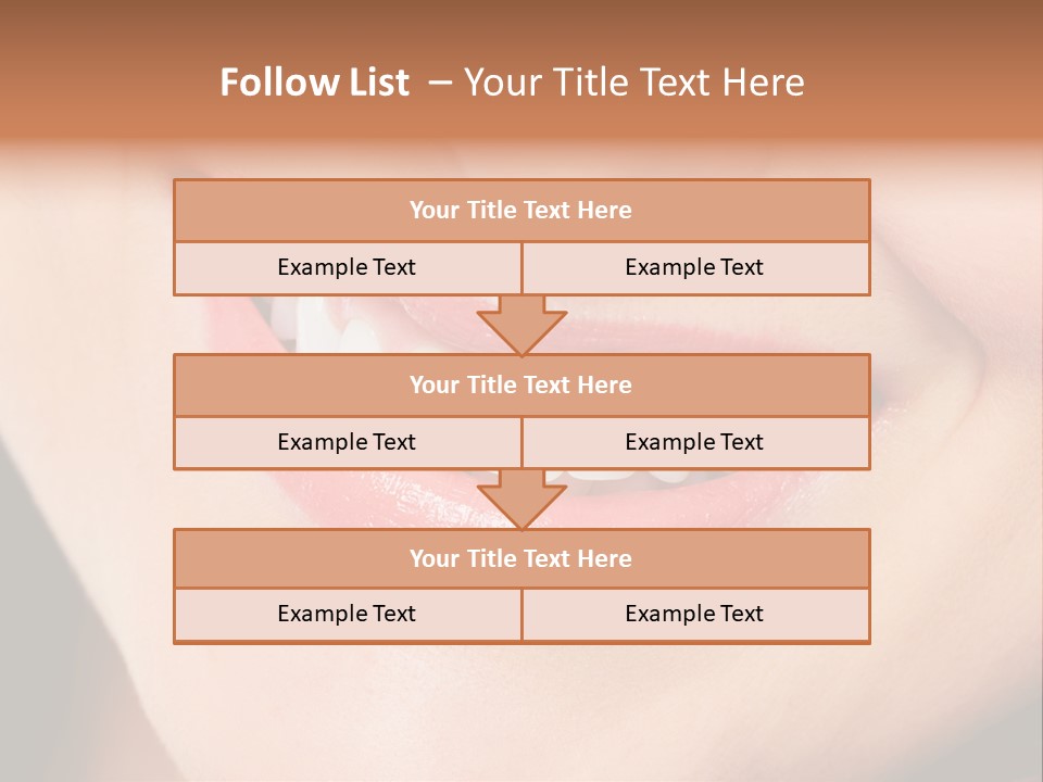 Whitening Dental Dentist PowerPoint Template